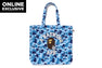 BAPE CAMO GO APE POINTER COLLEGE TOTE BAG BAPEC