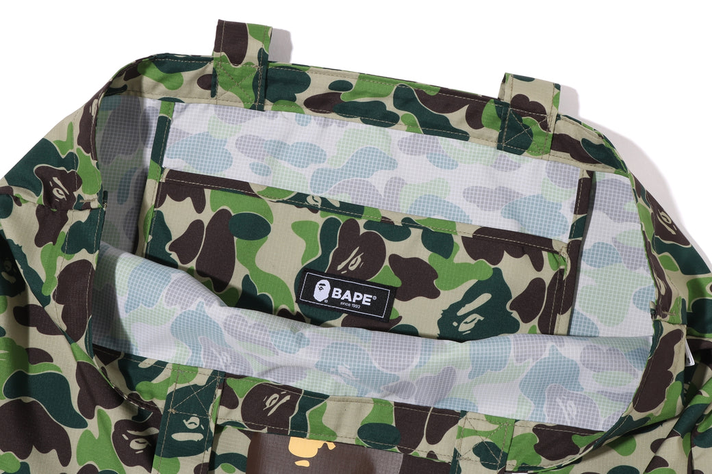 BAPE CAMO GO APE POINTER COLLEGE TOTE BAG BAPEC | bape.com