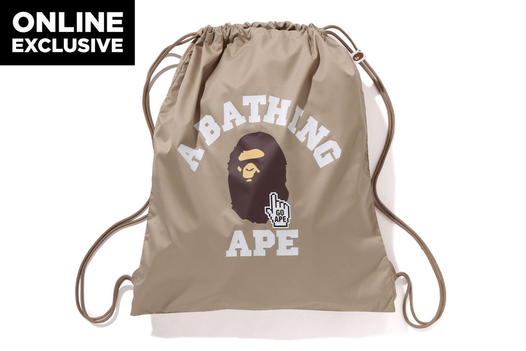 GO APE POINTER COLLEGE KNAPSACK BAPEC | bape.com
