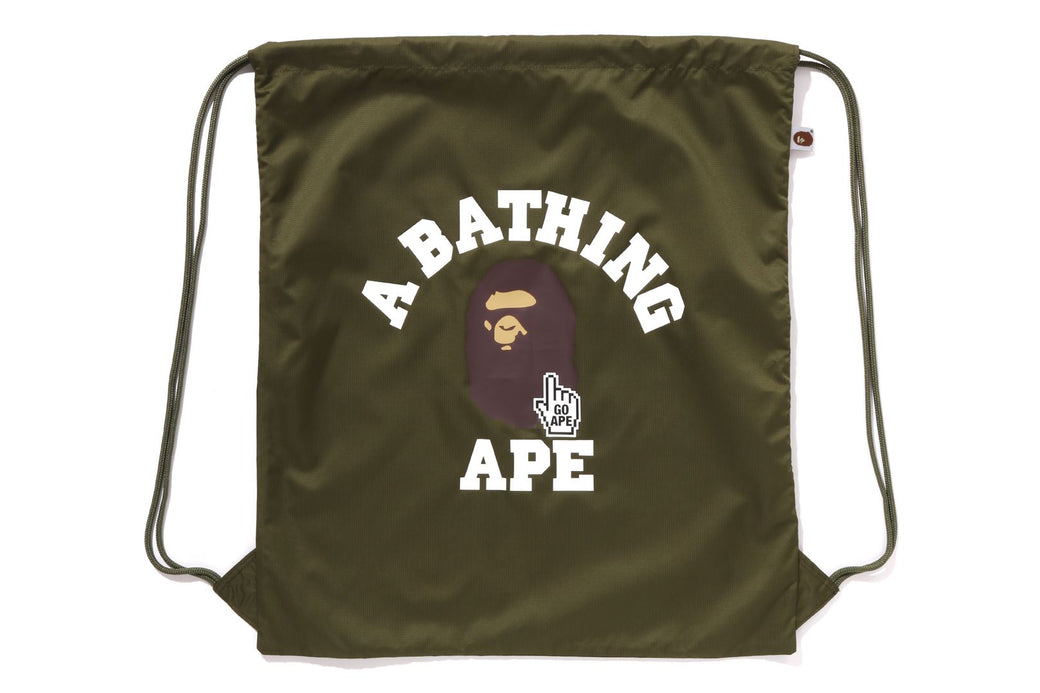 GO APE POINTER COLLEGE KNAPSACK BAPEC | bape.com