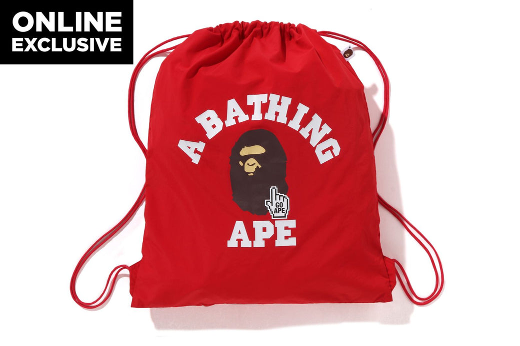 GO APE POINTER COLLEGE KNAPSACK BAPEC | bape.com