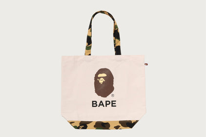 1ST CAMO APE HEAD TOTE BAG