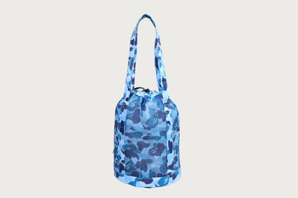 BAPE SENTO ABC CAMO DRAWSTRING BATH BAG
