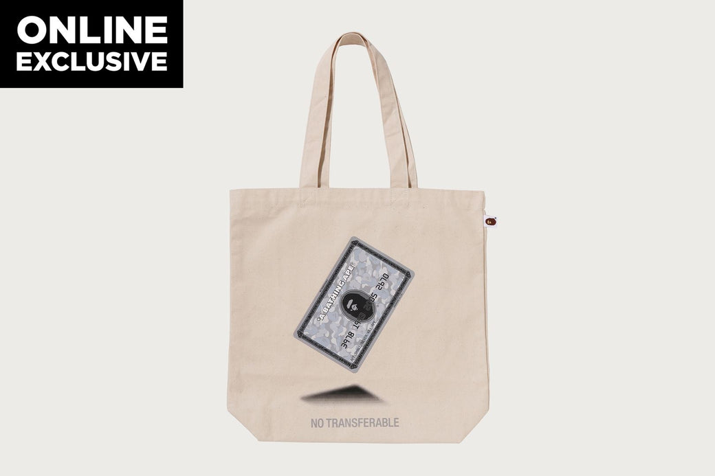 BAPE CARD TOTE BAG BAPEC | bape.com