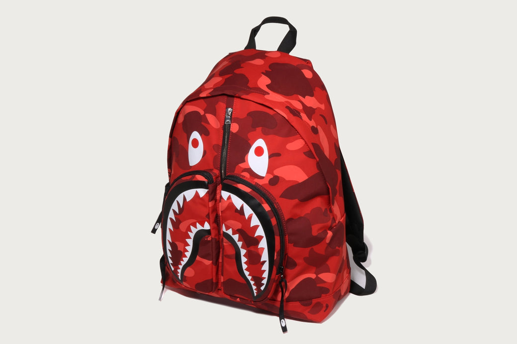 COLOR CAMO SHARK DAYPACK | bape.com