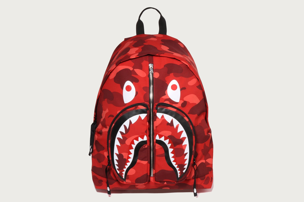 COLOR CAMO SHARK DAYPACK | bape.com