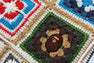 APE HEAD ONE POINT CROCHET TOTE BAG
