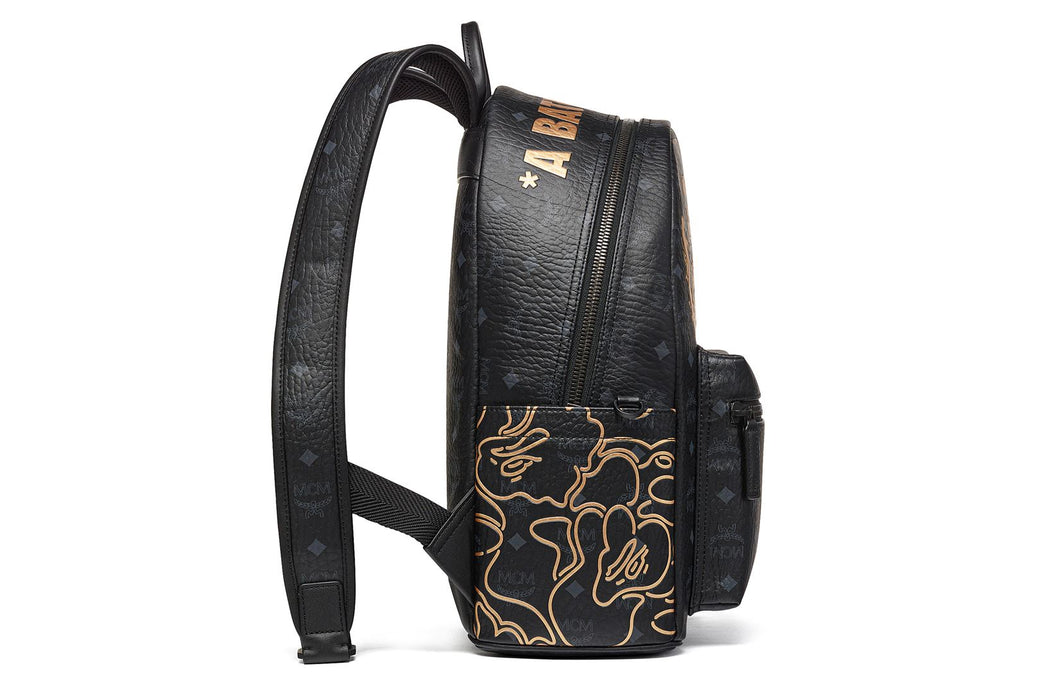 【 BAPE X MCM 】STARK LUNAR NEW YEAR VISETOS DAY PACK