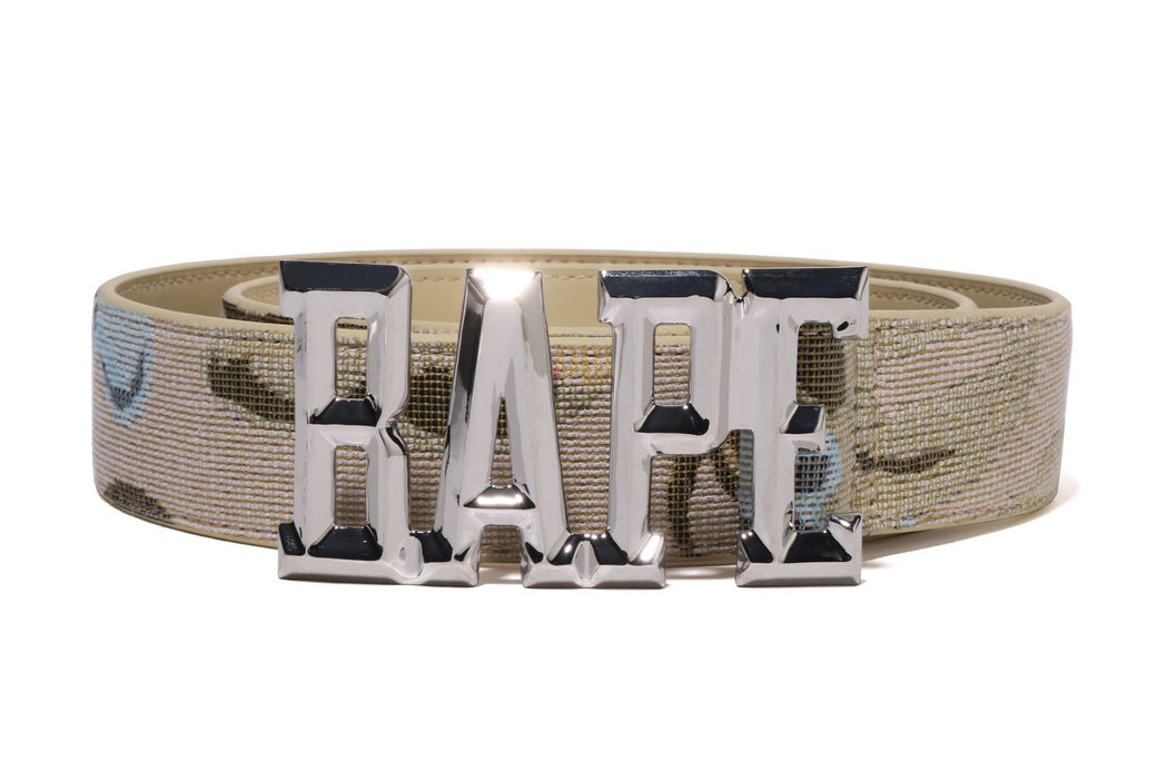 BAPE ART CAMO BELT