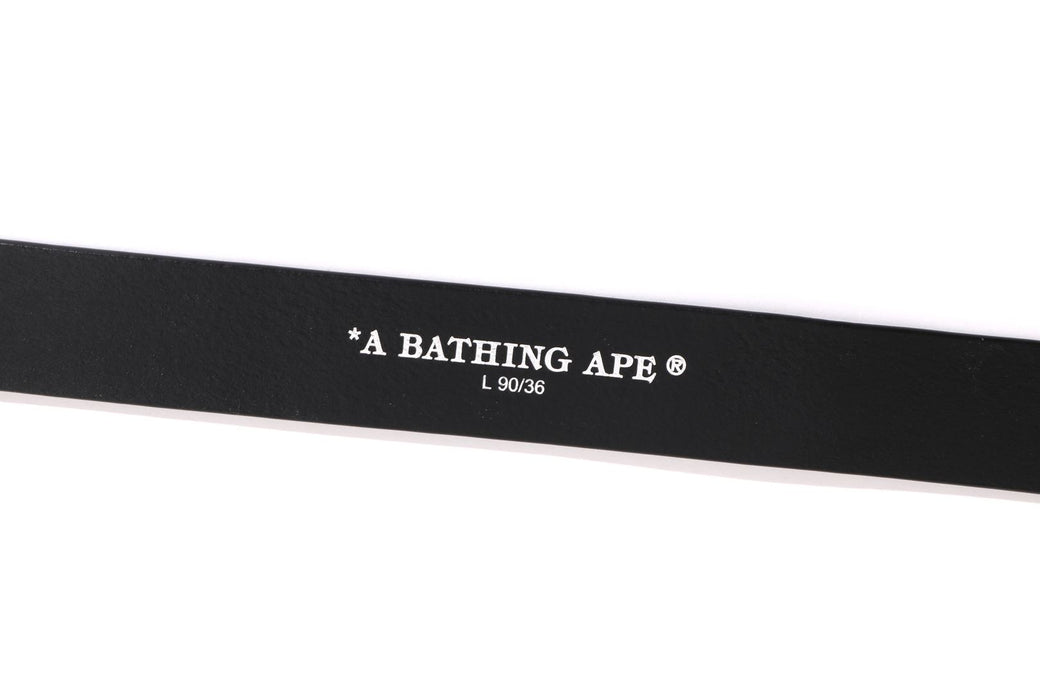 A BATHING APE LEATHER BELT | bape.com