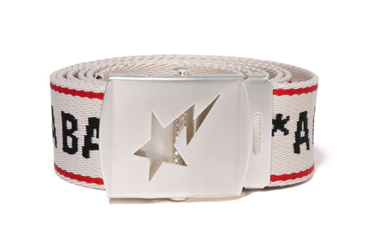 A BATHING APE LOGO BELT