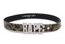 1ST CAMO BAPE LEATHER BELT