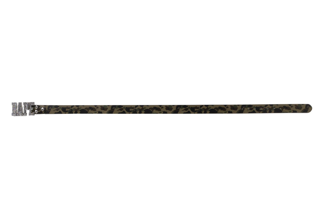 1ST CAMO BAPE LEATHER BELT | bape.com