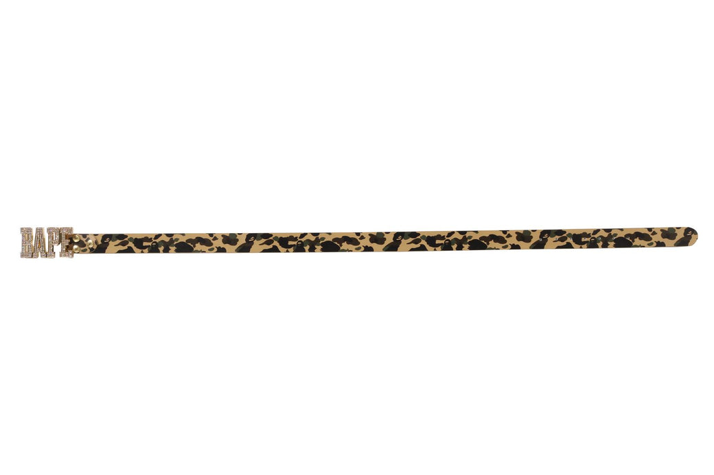 1ST CAMO BAPE LEATHER BELT | bape.com