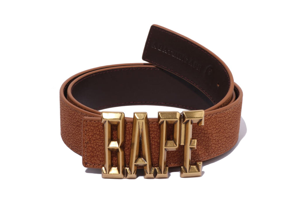 COLLEGE MONOGRAM REVERSIBLE BELT | bape.com