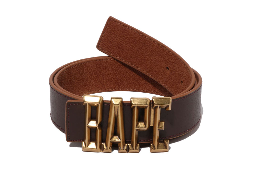 COLLEGE MONOGRAM REVERSIBLE BELT | bape.com