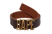 REVERSIBLE LEATHER BELT