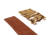 REVERSIBLE LEATHER BELT