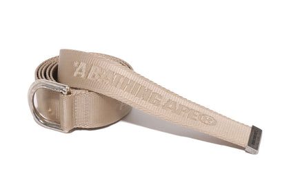 BATHING APE LOGO JACQUARD NYLON BELT
