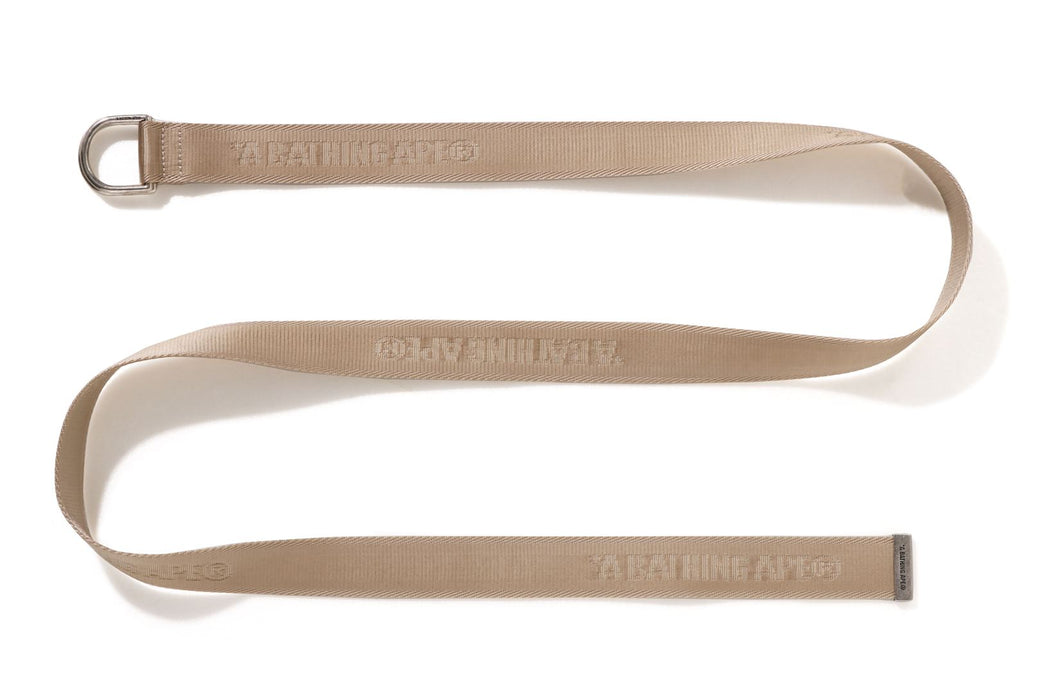 BATHING APE LOGO JACQUARD NYLON BELT | bape.com