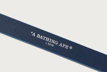 ABC CAMO BAPE LEATHER BELT