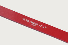 ABC CAMO BAPE LEATHER BELT