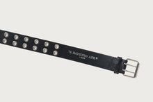 SOLID CAMO DOUBLE PIN LEATHER BELT
