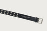 SOLID CAMO DOUBLE PIN LEATHER BELT