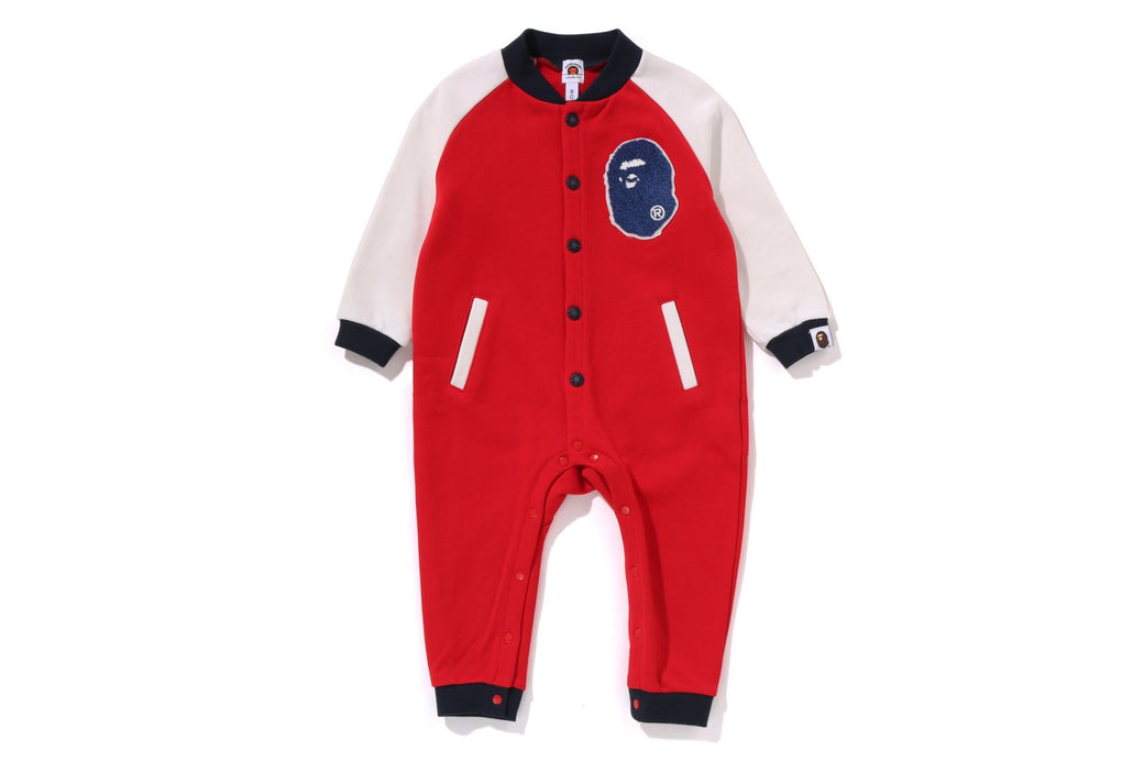ジャケット・アウター A Bathing Ape x 3RD TEAM Logo Coverall VARSITY COVERALL | bape.com