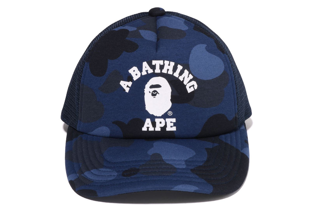 COLOR CAMO COLLEGE MESH CAP