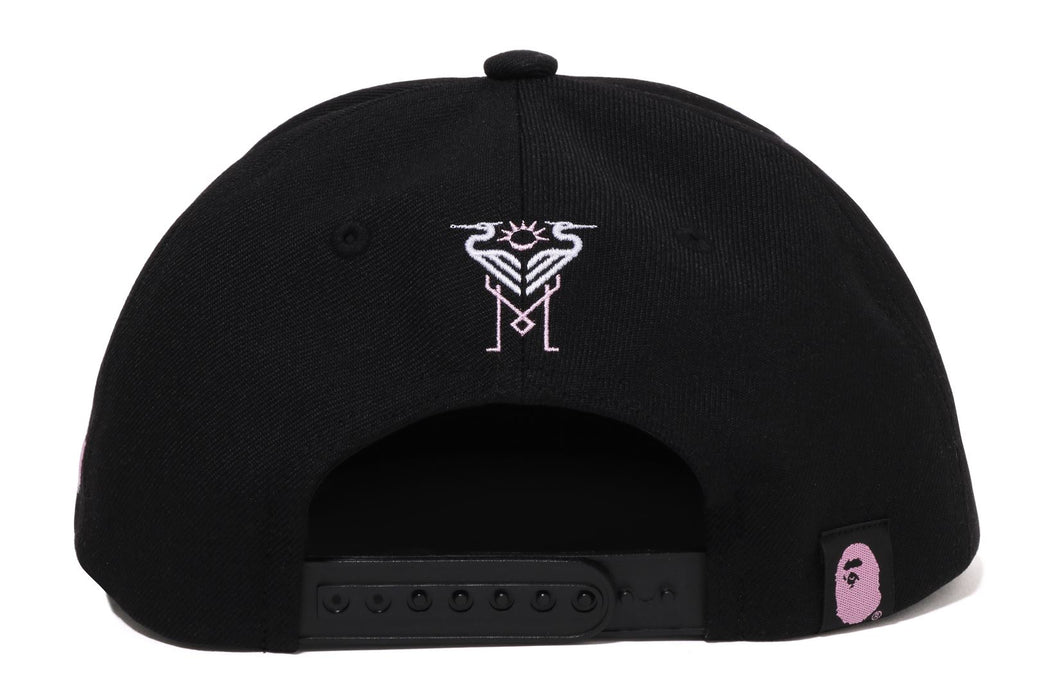 【 BAPE X INTER MIAMI CF 】SNAP BACK CAP