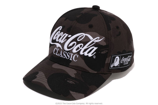 【 BAPE X Coca-Cola 】COLOR CAMO SNAP BACK CAP