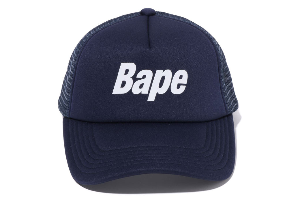 BAPE LOGO MESH CAP