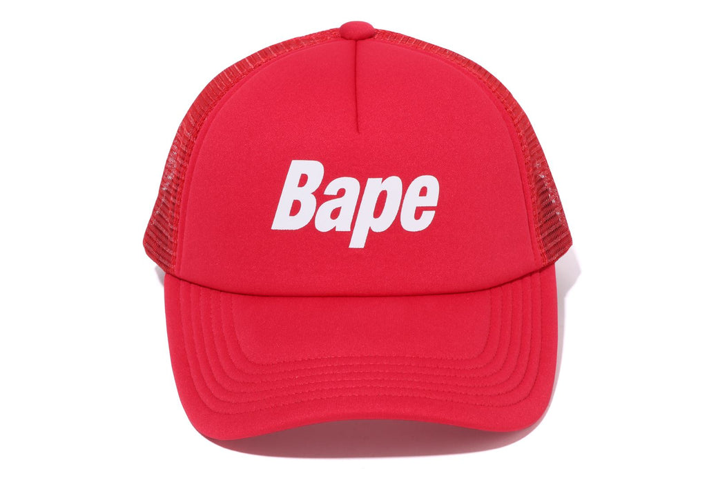 BAPE LOGO MESH CAP