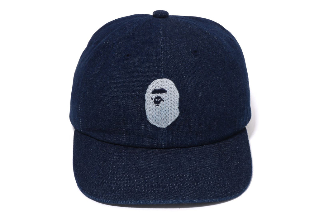 APE HEAD DENIM CAP | bape.com