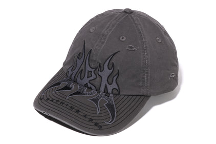 HEAVY WASH EMBROIDERY PATCH CAP