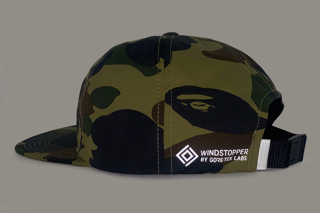 GORE-TEX WIND STOPPER 1ST CAMO PANEL CAP | bape.com