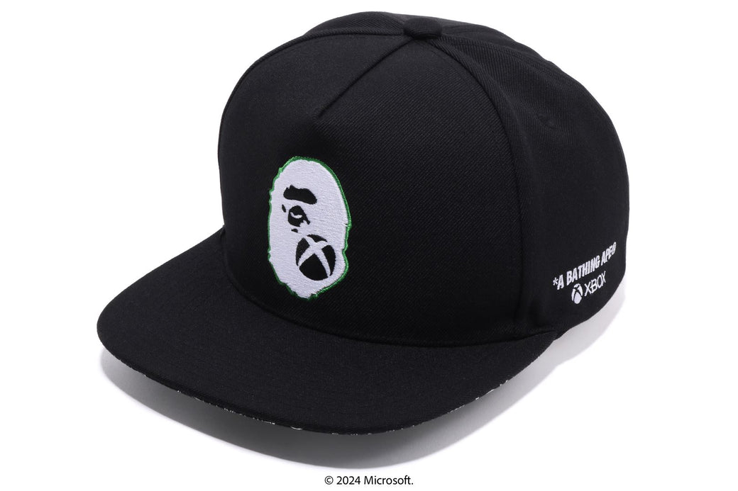 BAPE X XBOX SNAP BACK CAP bape