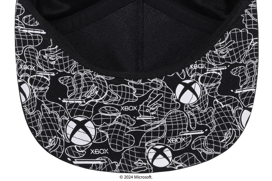 A BATHING APE Xbox コラボキャップ 黒 A BATHING APE BAPE x XBOX SNAP BACK CAP – happyjagabee store