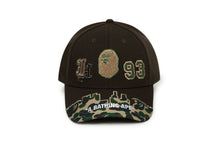 【 BAPE X JEFF HAMILTON 】ABC CAMO MULTI LOGO COTTON TWILL CAP