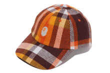 BAPE CHECK PANEL CAP