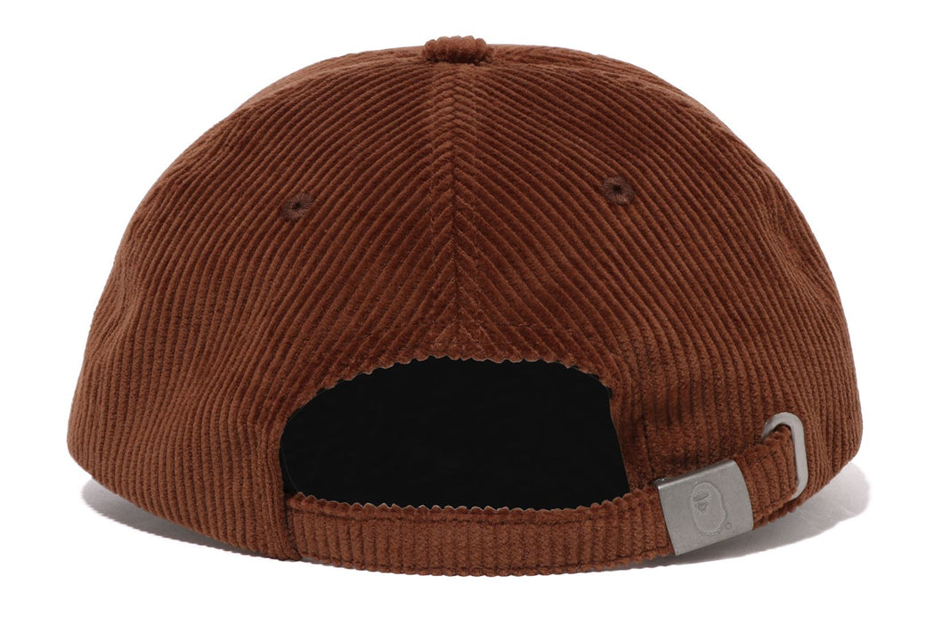 A BATHING APE キャップ ネイビー/ブラウン CORDUROY CAP | bape.com