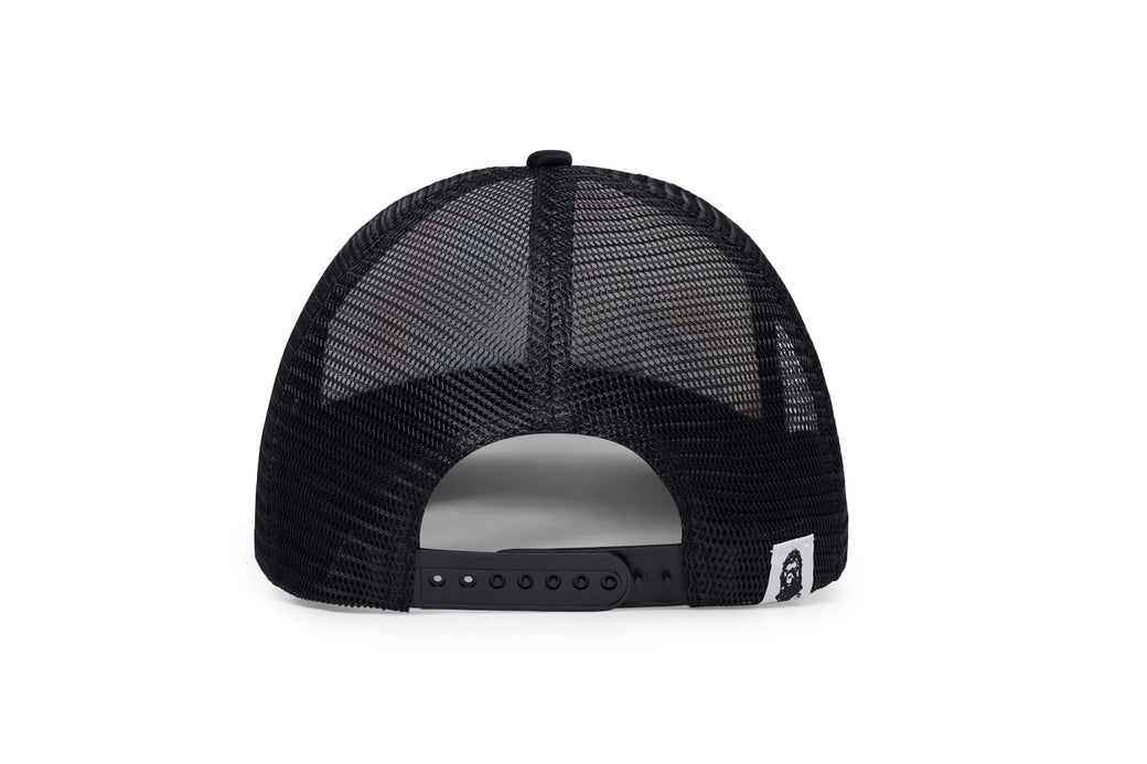 帽子 BAPE KIDSUPER LOGO RHINESTONE TRUCKER BAPE x KidSuper Sta Logo Rhinestone Trucker Cap Green - SS25
