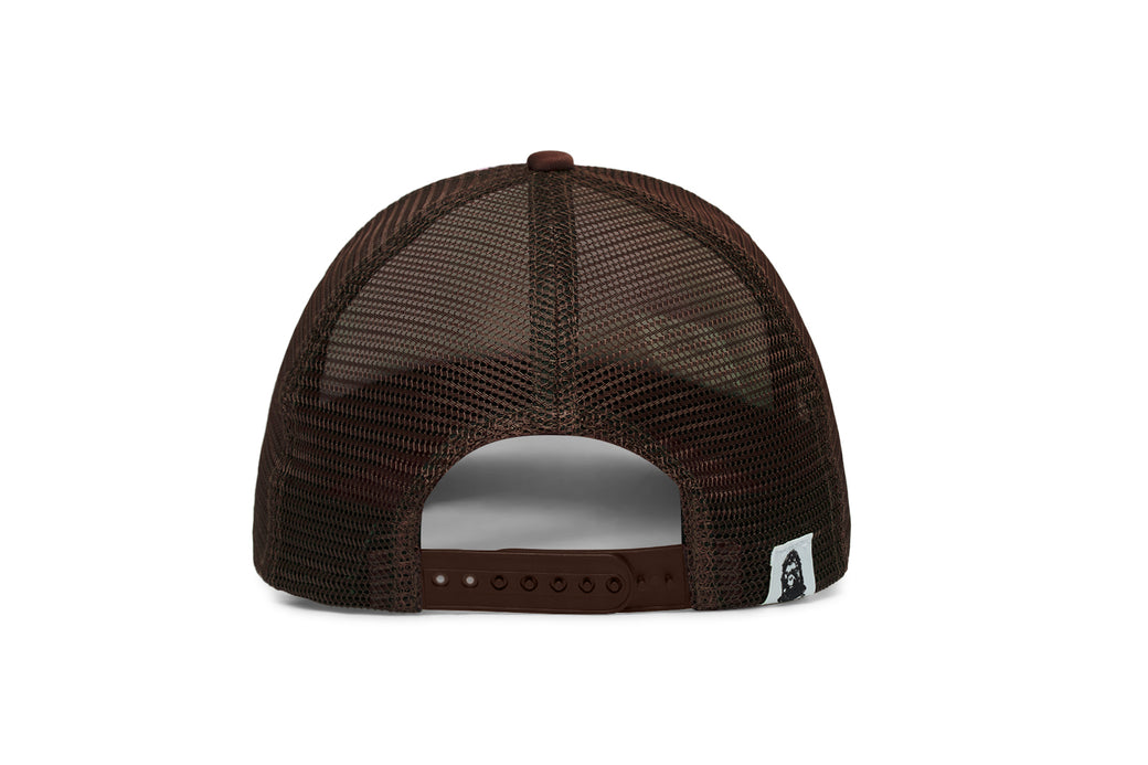 BAPE X KIDSUPER 】BAPE STA LOGO RHINESTONE TRUCKER CAP