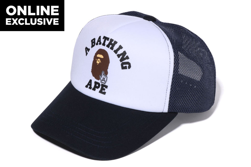人気 ☆BAPE X BLACK EYE PATCH COLLEGE☆ MESH CAP BAPE x Black Eye Patch College Mesh Cap Black | eBay