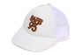 LINE CAMO JACQUARD MESH BLOCKING LOGO CAP