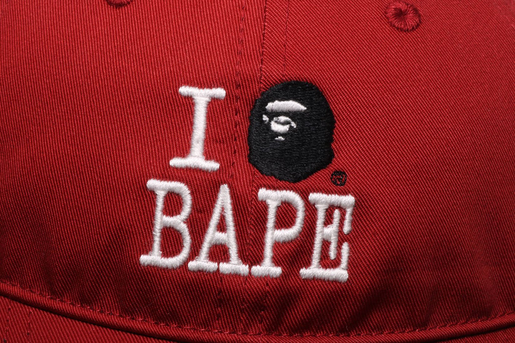 LOGO COTTON TWILL CAP | bape.com