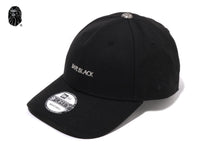 BAPE BLACK BASEBALL CAP