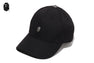 BAPE BLACK BASEBALL CAP