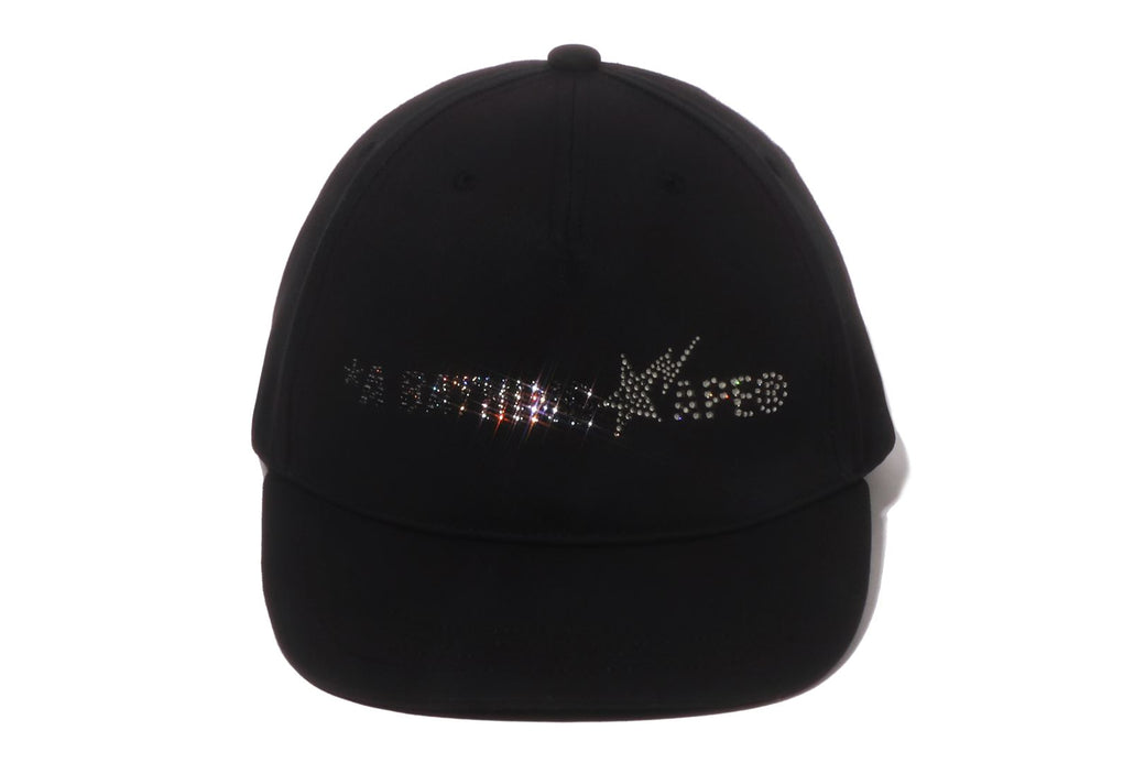 A BATHING APE BAPE ベイプ APEE キャップ スワロフスキー SWAROVSKI A BATHING APE LOGO CAP | bape.com